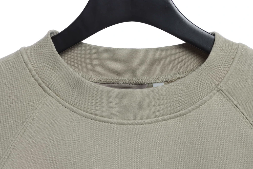 1977 Flocking Fleece Sweatshirt Beige Colorway Replica