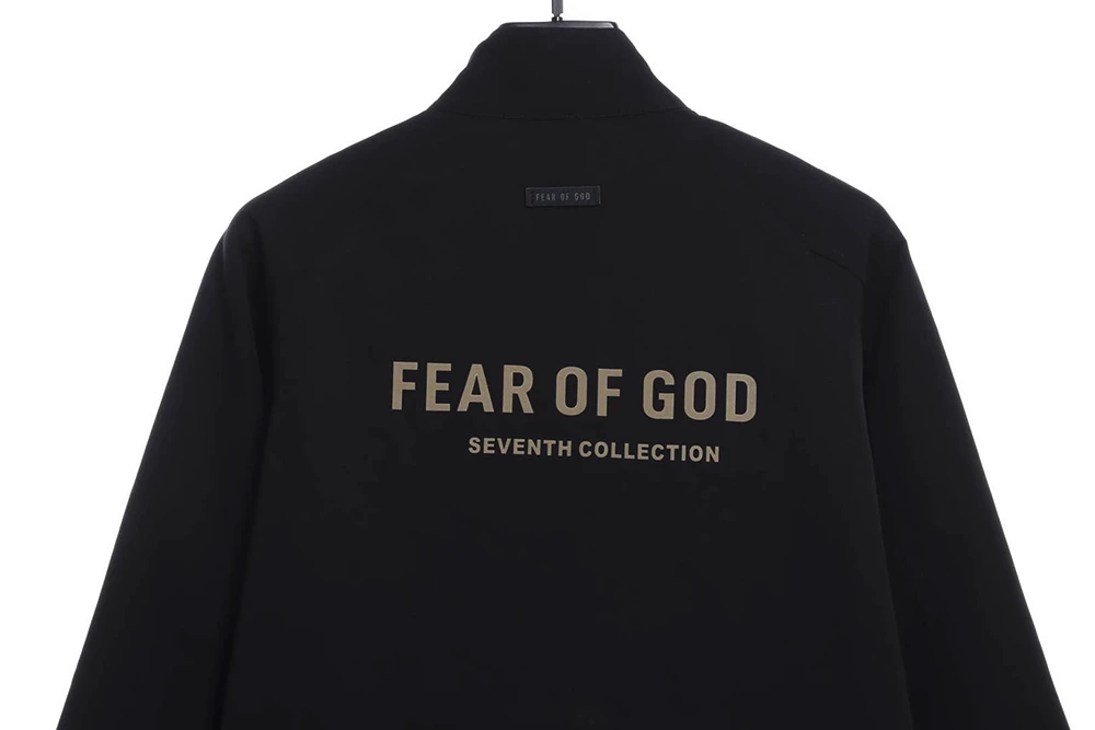 Season 7 Mainline Flocked Coach Jacket Casual Streetwear Outfit