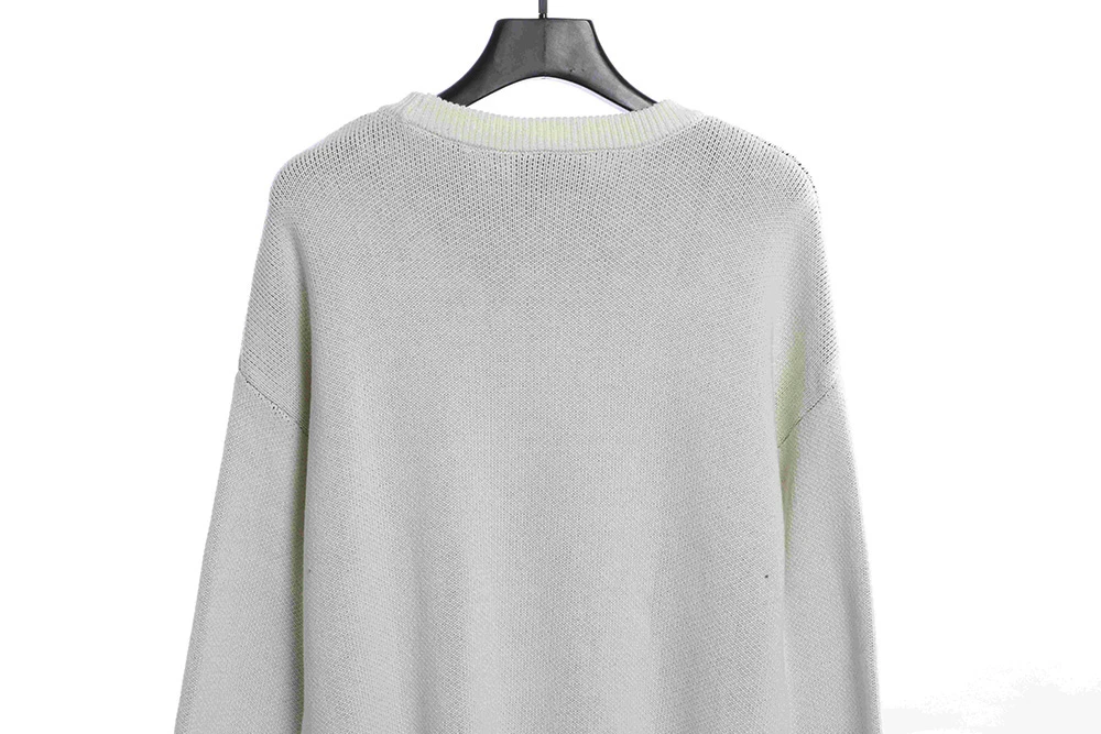 Essentials Chest Letter Sweater Oversized Relaxed Fit
