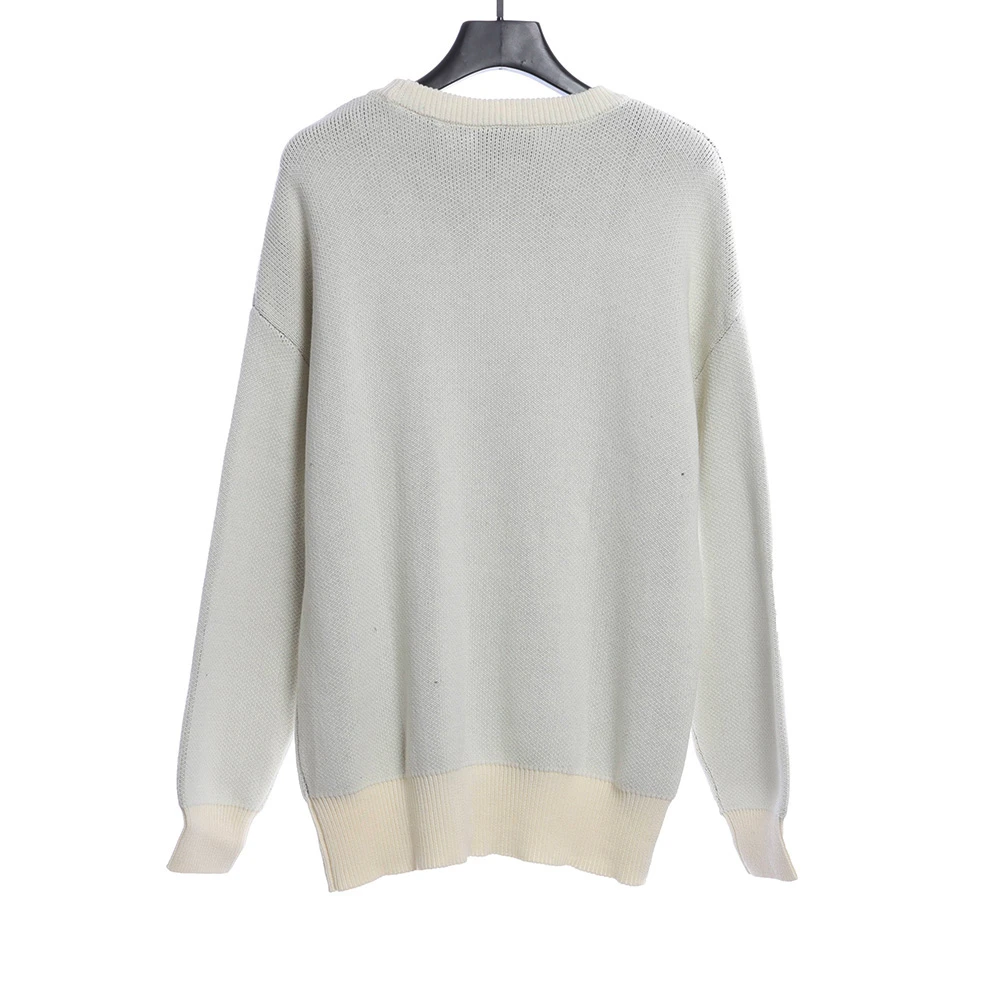 Essentials Chest Letter Sweater Soft Cotton Knit Replica