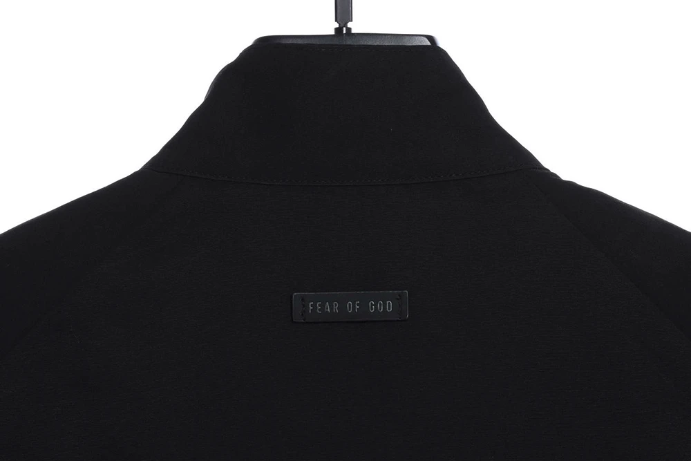 Season 7 Mainline Flocked Coach Jacket Stylish Oversized Fit