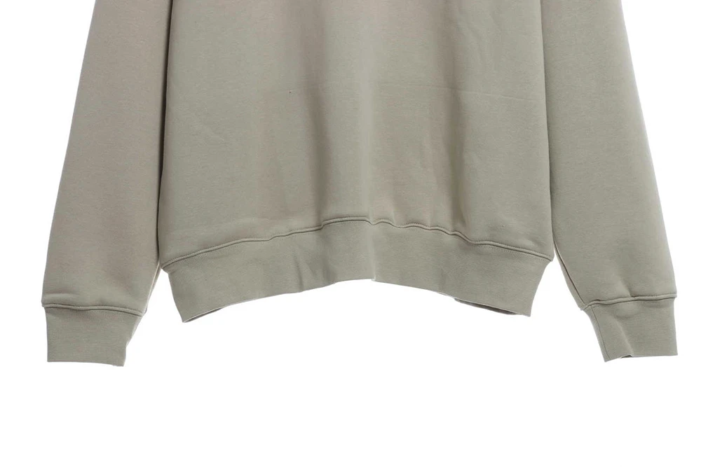 1977 Flocking Fleece Sweatshirt Warm Streetwear Style