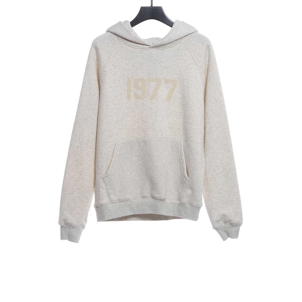 1977 Flocking Fleece Hoodie Replica Green