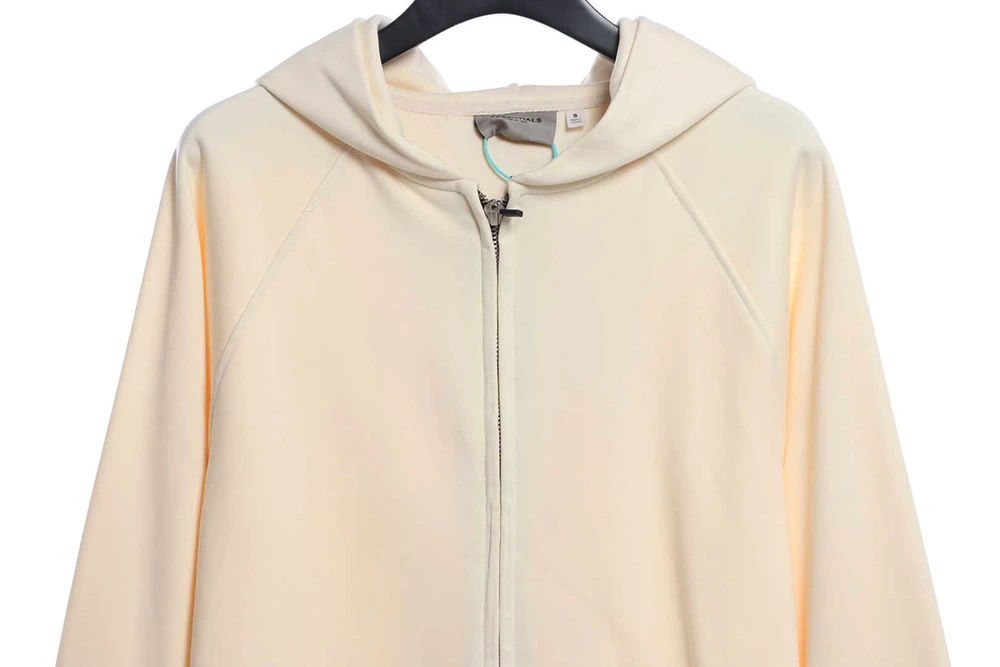 Back Silicone Letter Zip Hoodie Replica Street Fashion