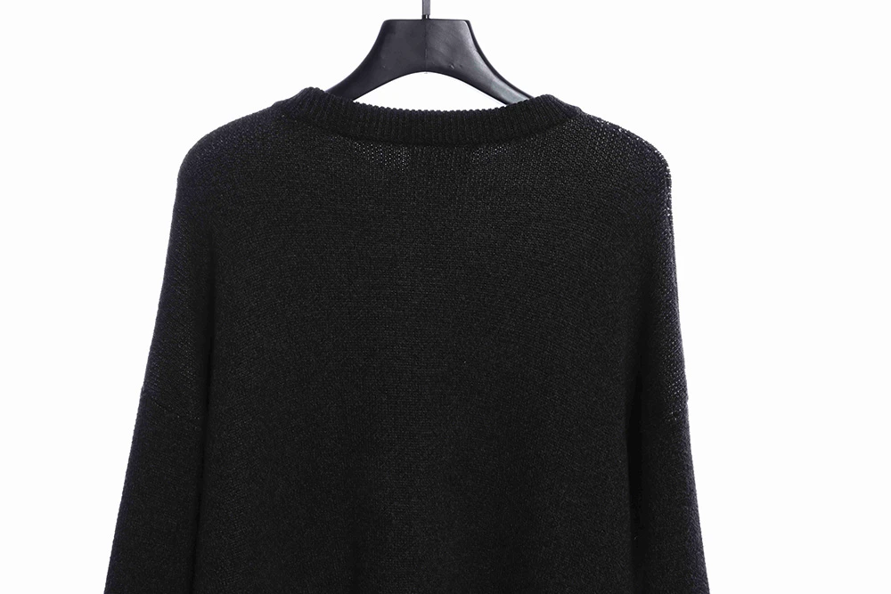 Essentials Chest Letter Sweater High Quality Cotton Knit