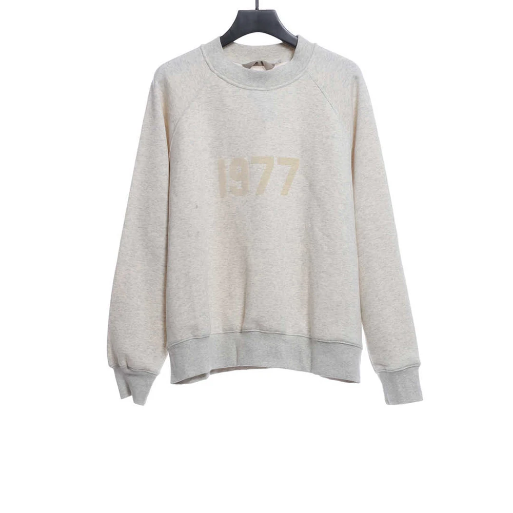 1977 Flocking Fleece Sweatshirt Casual Daily Wear Replica