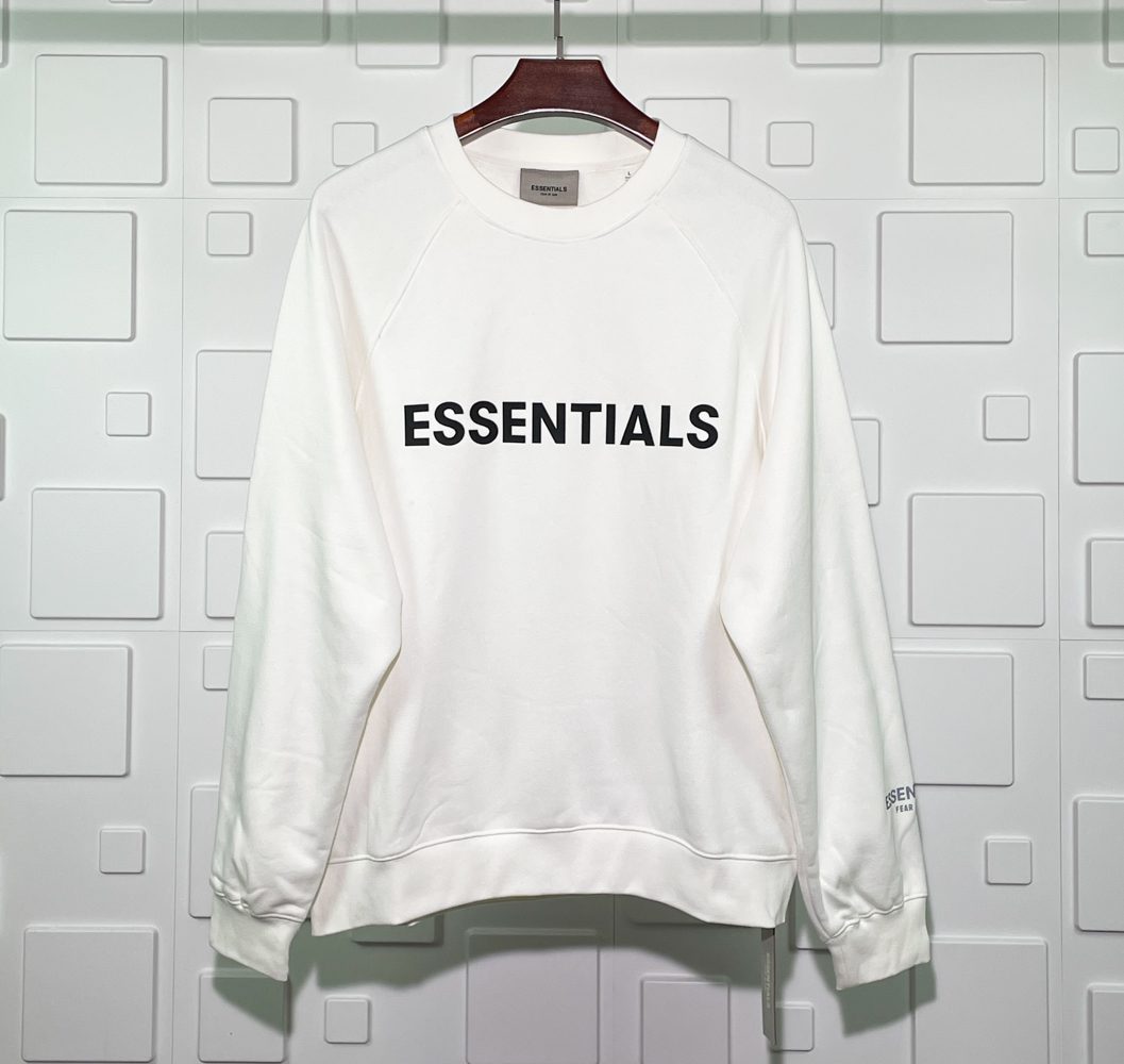 fear of god essentials 3d crewneck replica 3