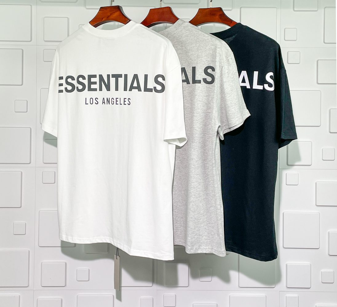 fear of god essentials los angeles 3m boxy t shirt replica 2