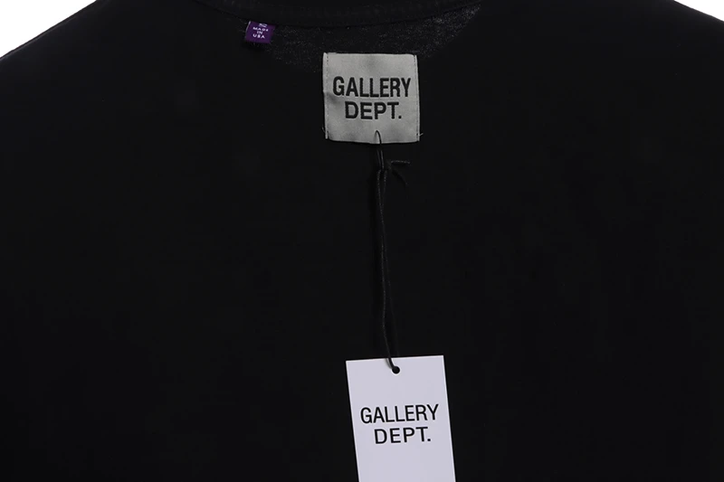 gallery dept distressed washed mouth monster t shirt