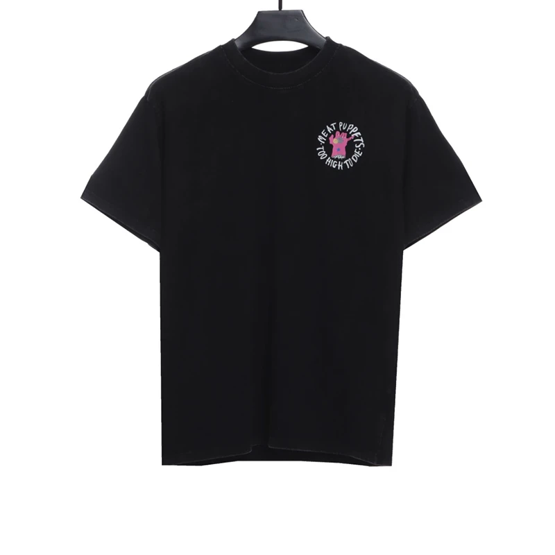 gallery dept distressed washed mouth monster t shirt