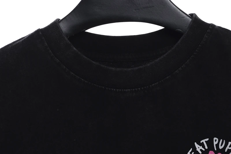 gallery dept distressed washed mouth monster t shirt