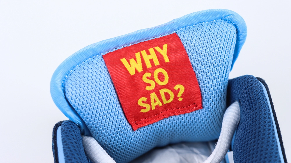 why so sad x dunk low sb the predatory bird reps 6